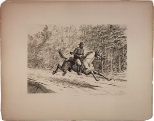 Le correspondant de presse, 1876